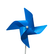 مروحة دوّارة بلاستيكية صغيرة