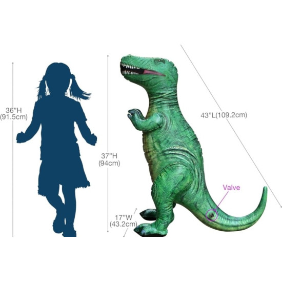 ديناصور ضخم قابل للنفخ