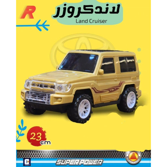 سياره لاندكروزر بلاستك