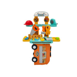 عدة البناء المتنقلة للأطفال