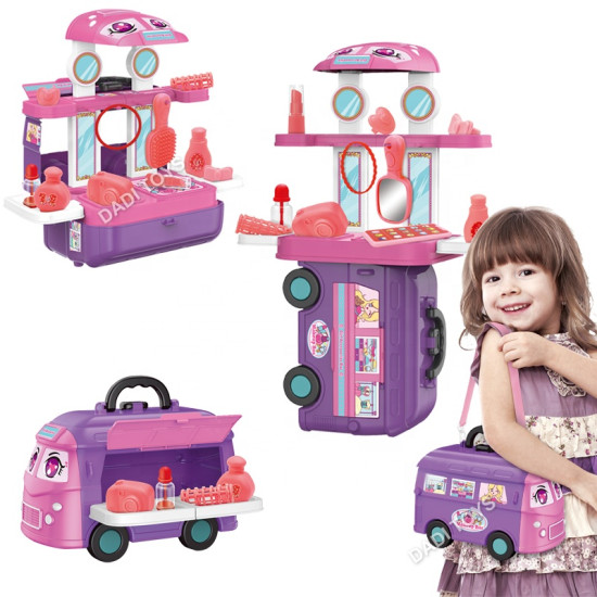 حقيبة ادوات تجميل على شكل باص