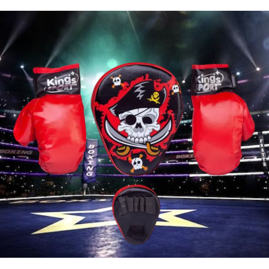 طقم ملاكمة الأطفال القراصنة