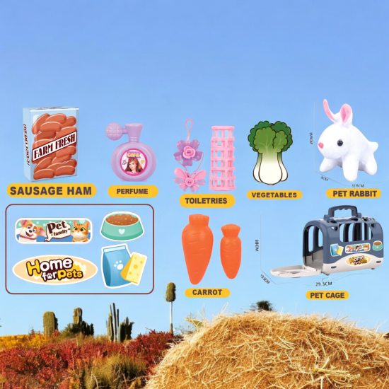 مجموعة العناية بالأرنب 