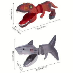 ديناصور وقرش عضّاض