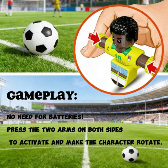 لعبة فيدجيت كرة القدم الدوارة
