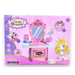 عروسه و طاوله مكياج