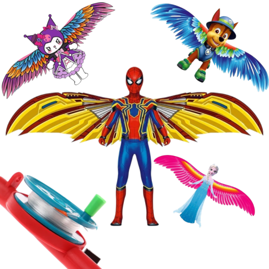 طيارة ورقية مجنحة