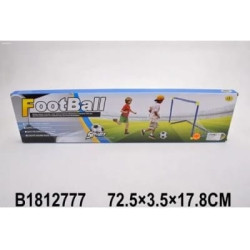 لعبة هدف كرة القدم مع مستلزماتها 