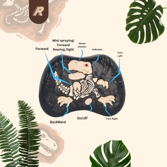 ديناصور ريموت متحرك