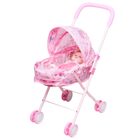 عربة دمية للبنات