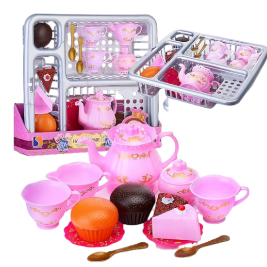 طقم حفلة الشاي المتكامل